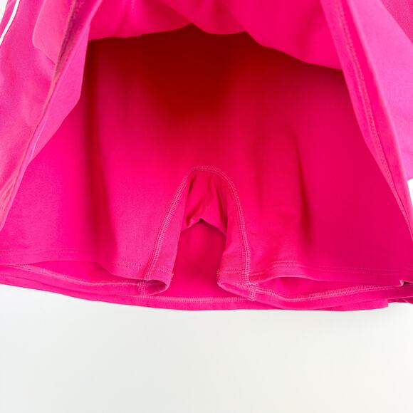 Nike Tennis Court Dri-fit Slim Fit Mini Skort Skirt Pink - M - Picture 3 of 8